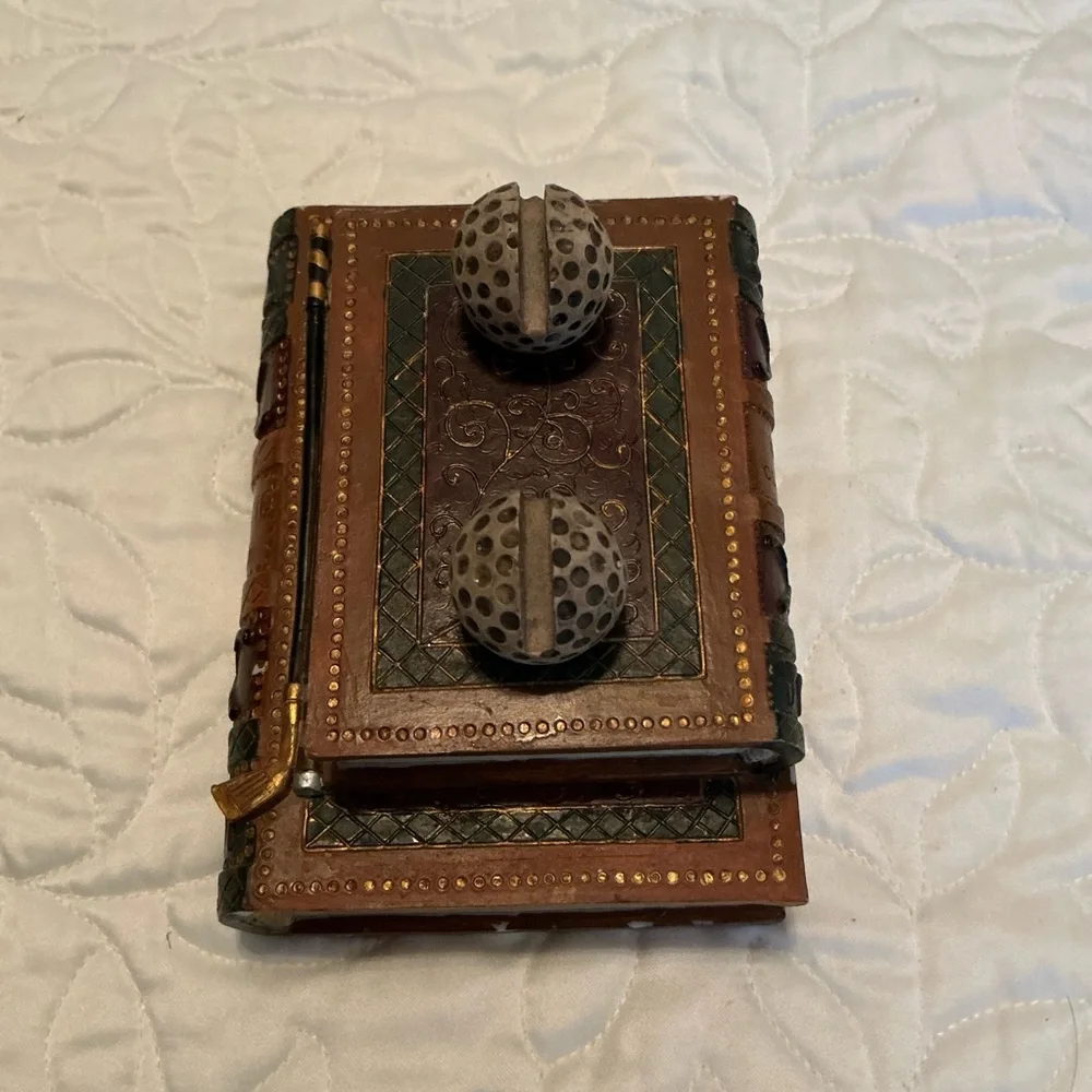 DESK Business Card Holder for the golfer in your life.
